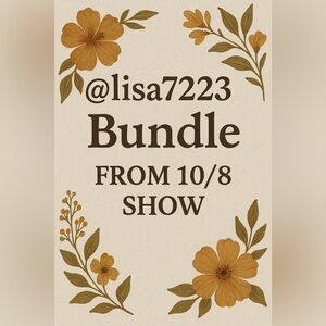 @Lisa7223 Bundle From 10/8 Lives